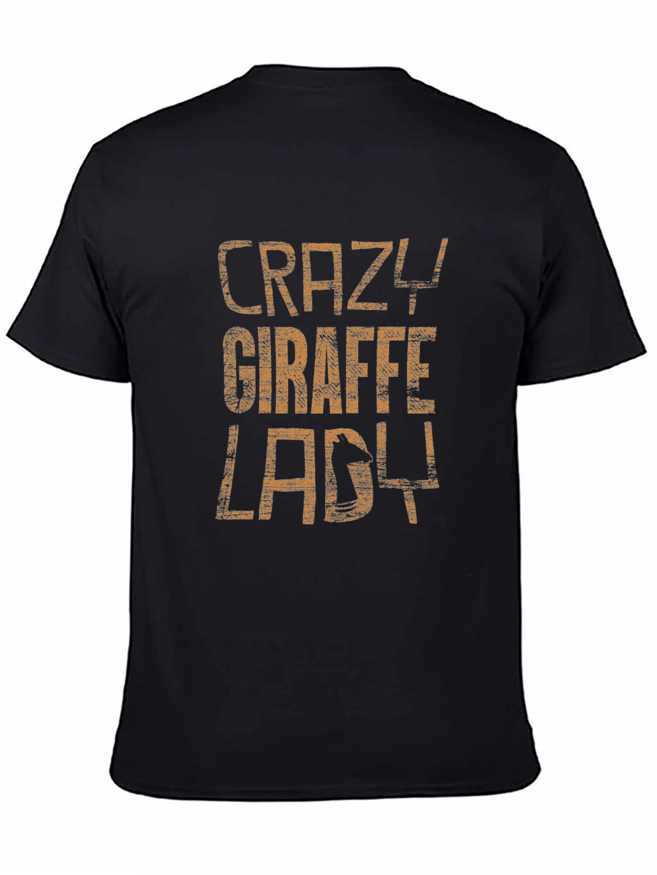 Crazy Giraffe Lady Graphic Tee
