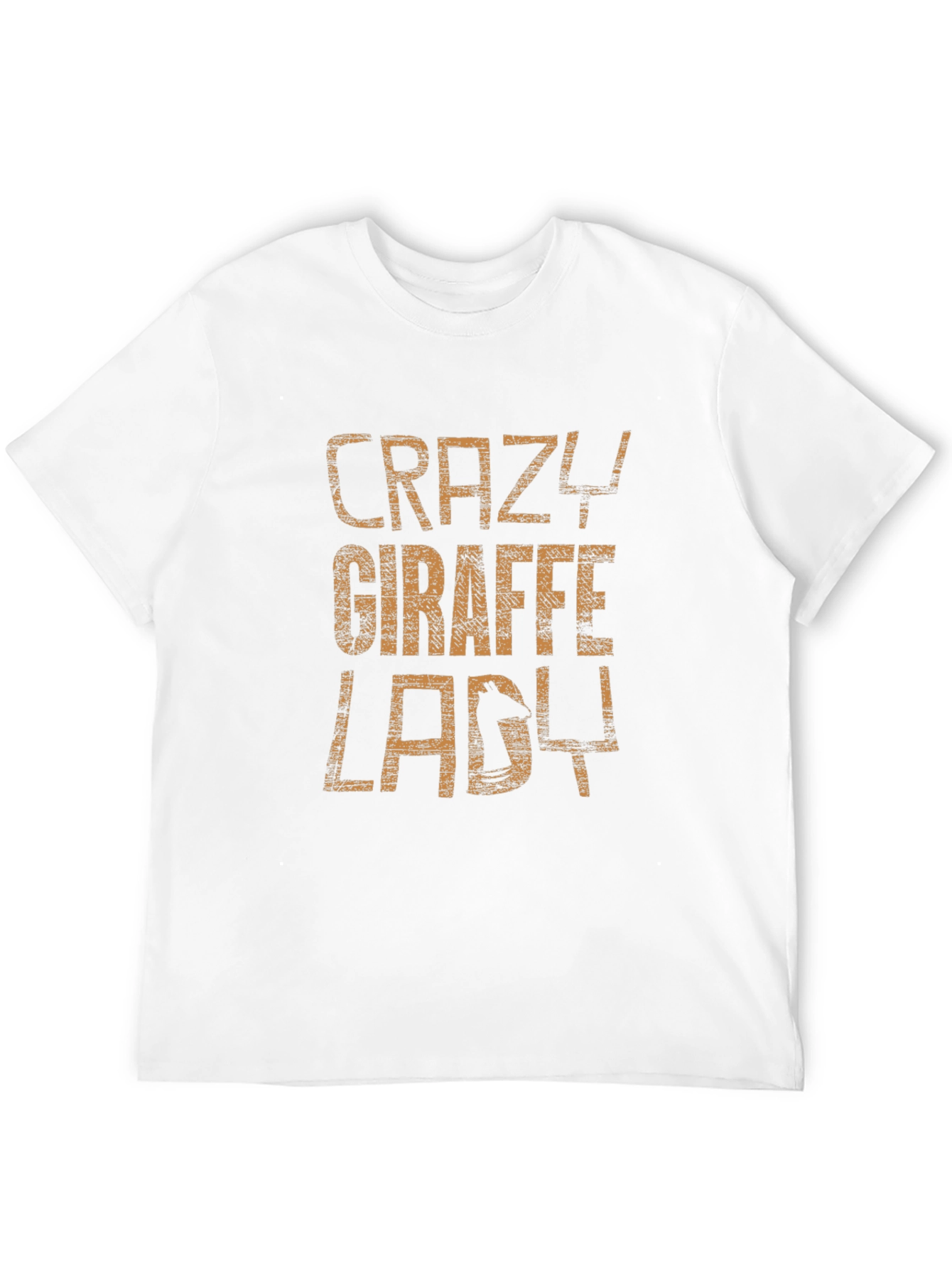 Crazy Giraffe Lady Graphic Tee