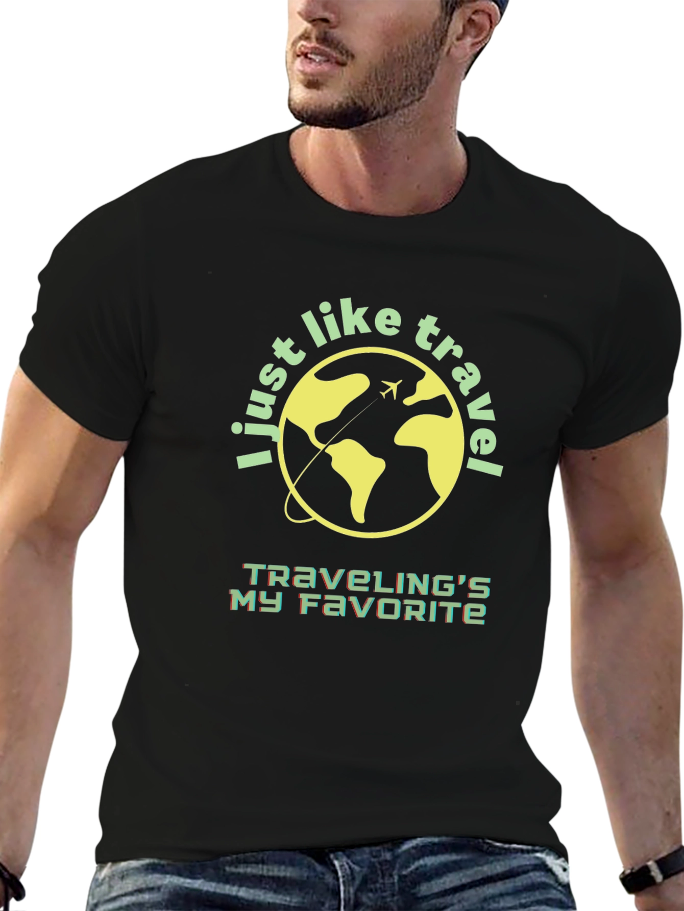 Travel Lover T-Shirt - I Just Like to Travel