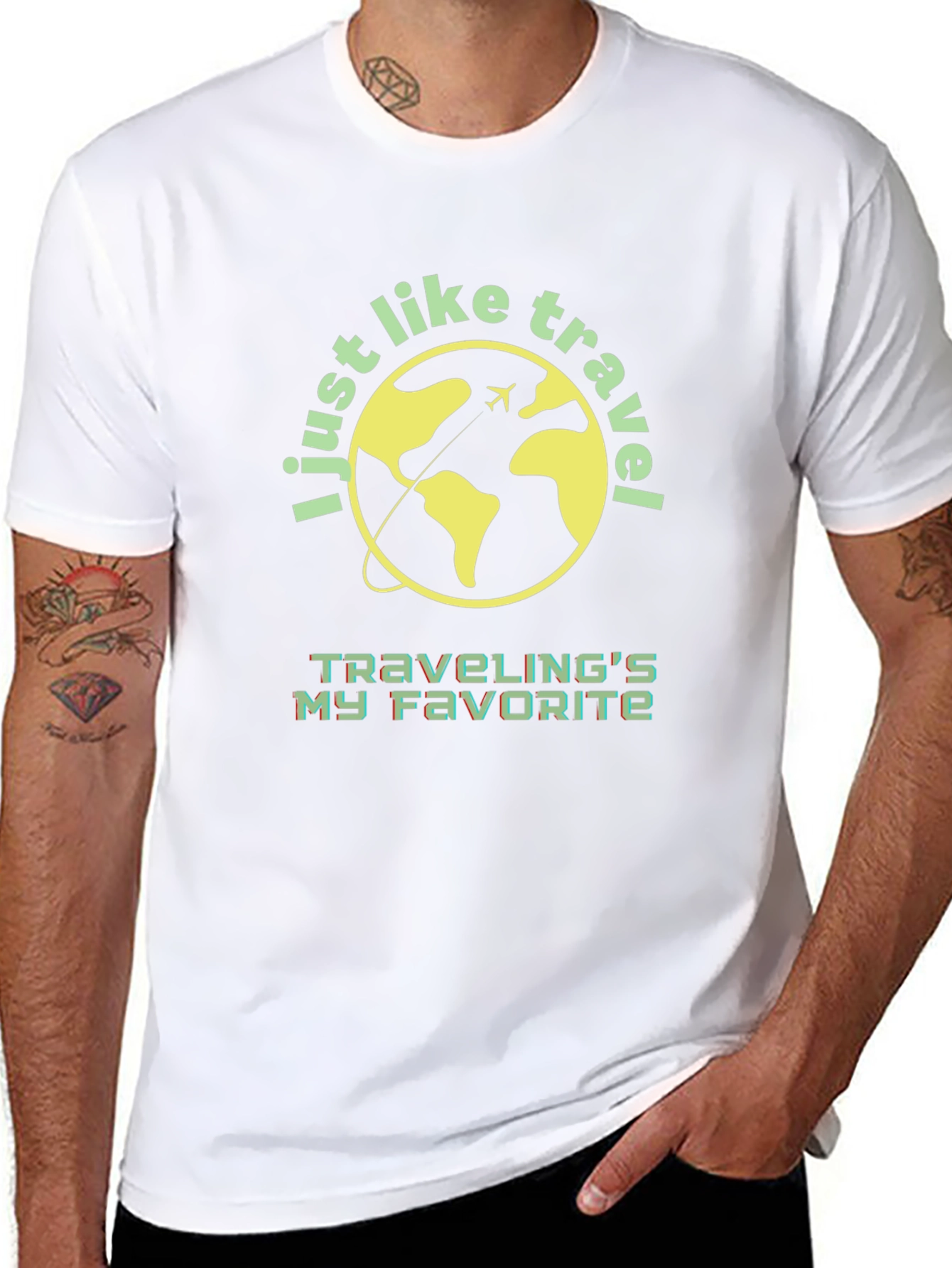 Travel Lover T-Shirt - I Just Like to Travel