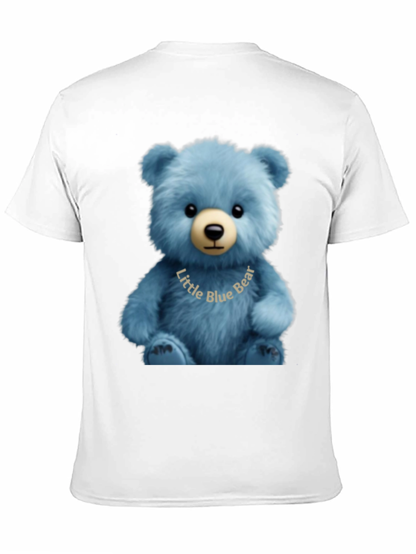 Little Blue Bear Graphic T-Shirt