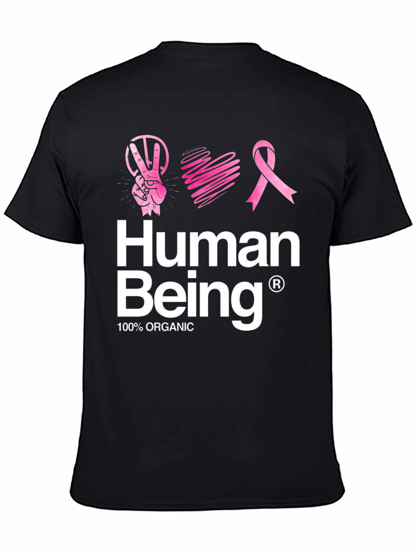 Human Being Organic Cotton Graphic Tee