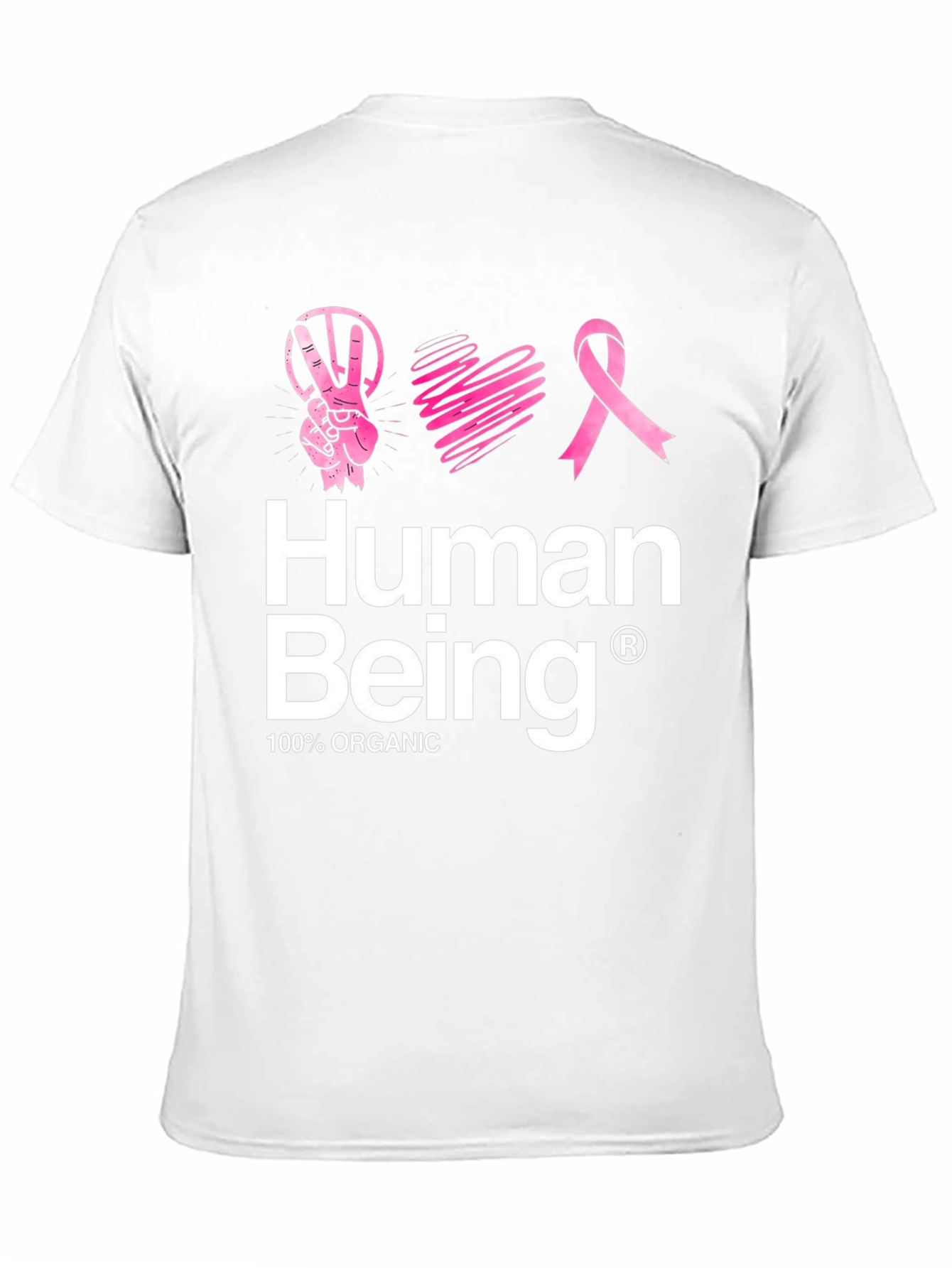Human Being Organic Cotton Graphic Tee