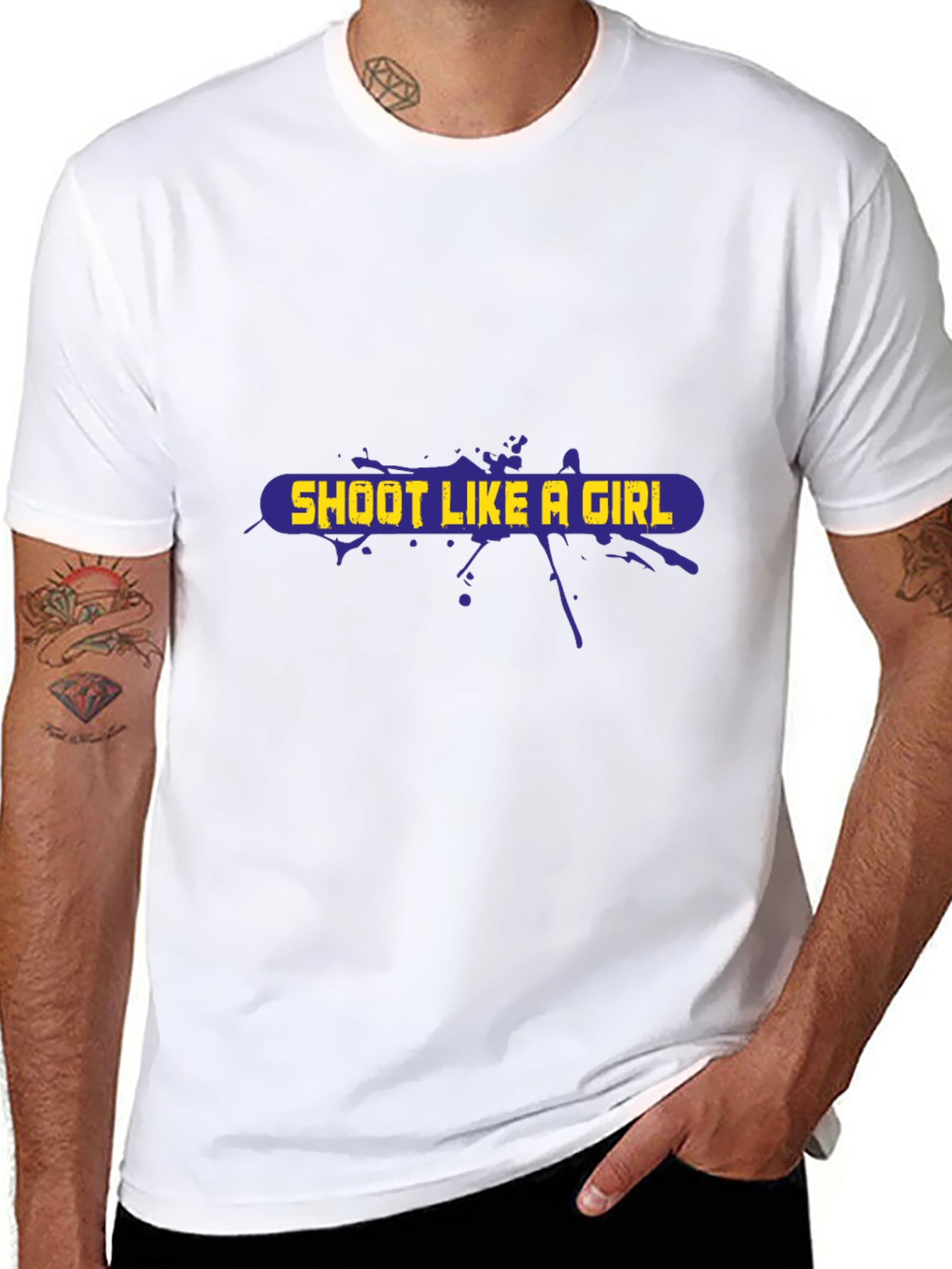 Shoot Like a Girl Graphic T-Shirt