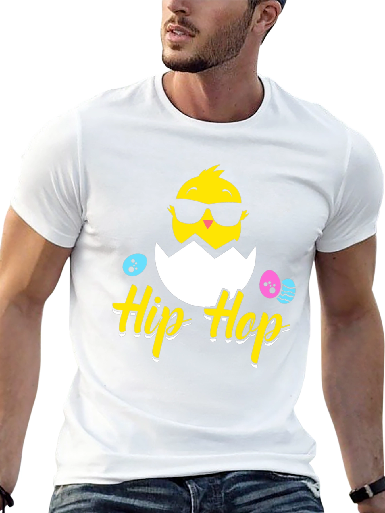 Hip Hop Easter Chick T-Shirt - Cool Easter Gift!