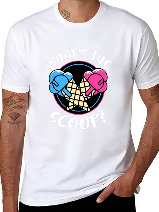 Whats The Scoop? Gender Reveal T-Shirt