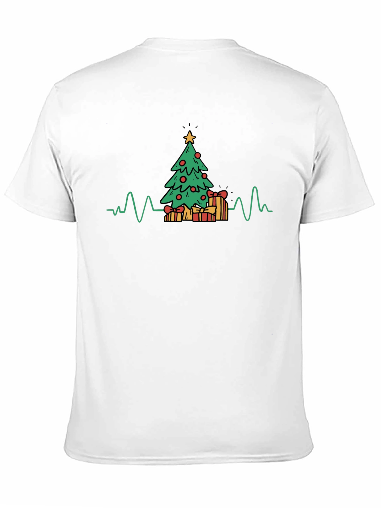 Christmas Tree Heartbeat T-Shirt
