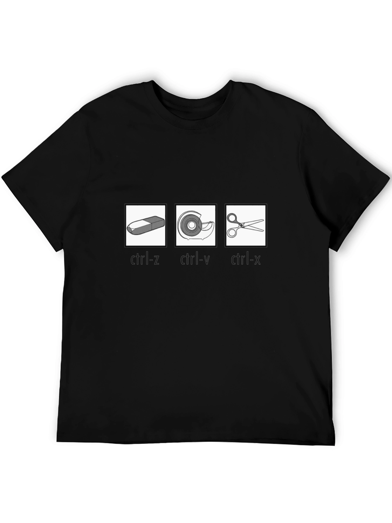 Undo Redo Cut Graphic T-Shirt