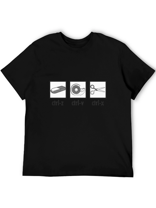 Undo Redo Cut Graphic T-Shirt