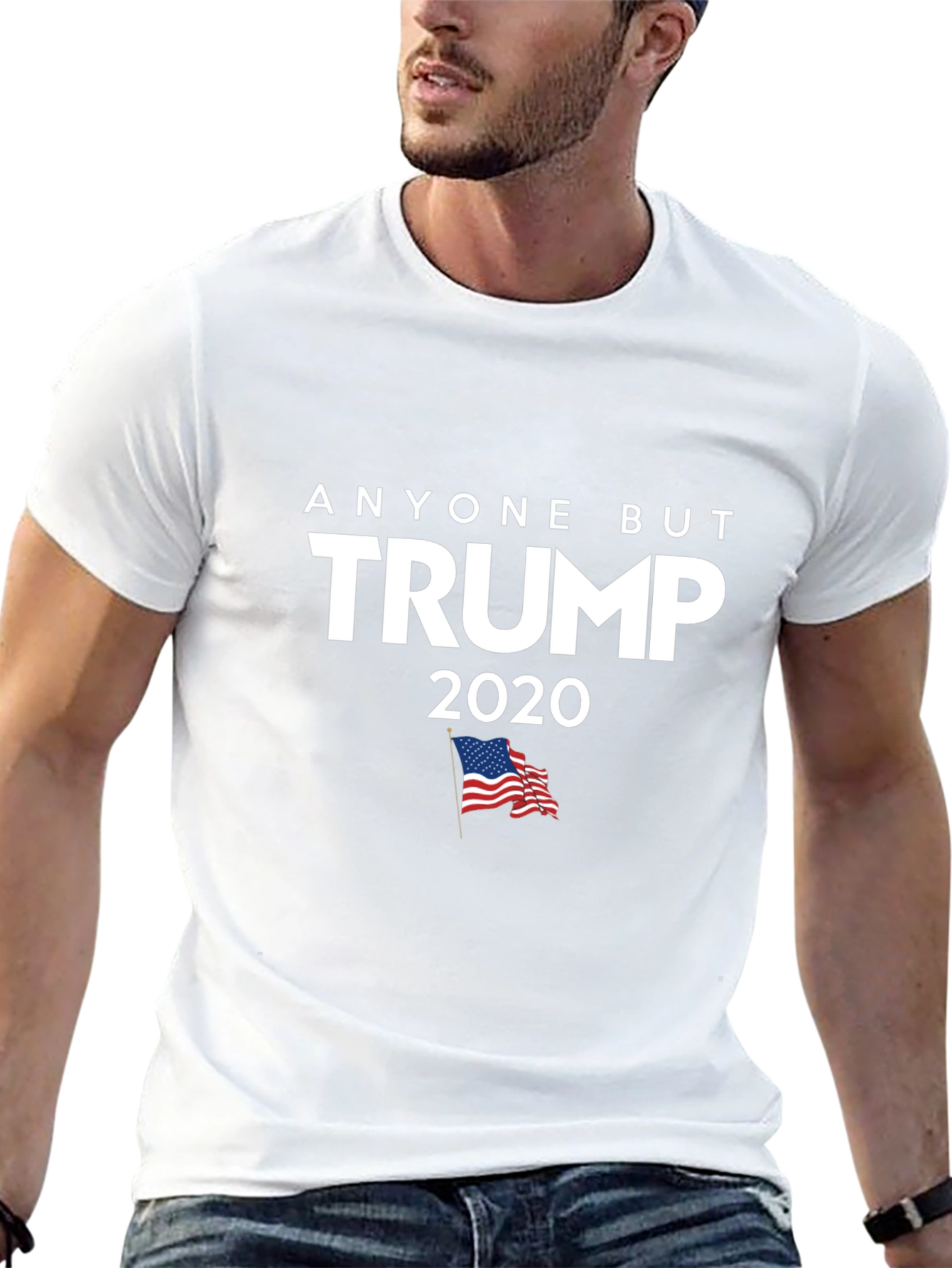 Anyone But Trump 2020 Graphic Tee