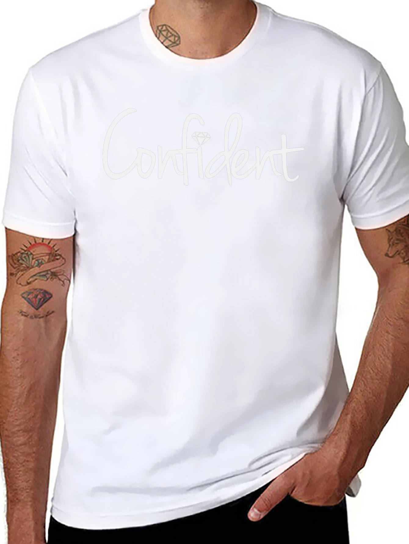 Confident Graphic Tee - Stylish Unisex T-Shirt