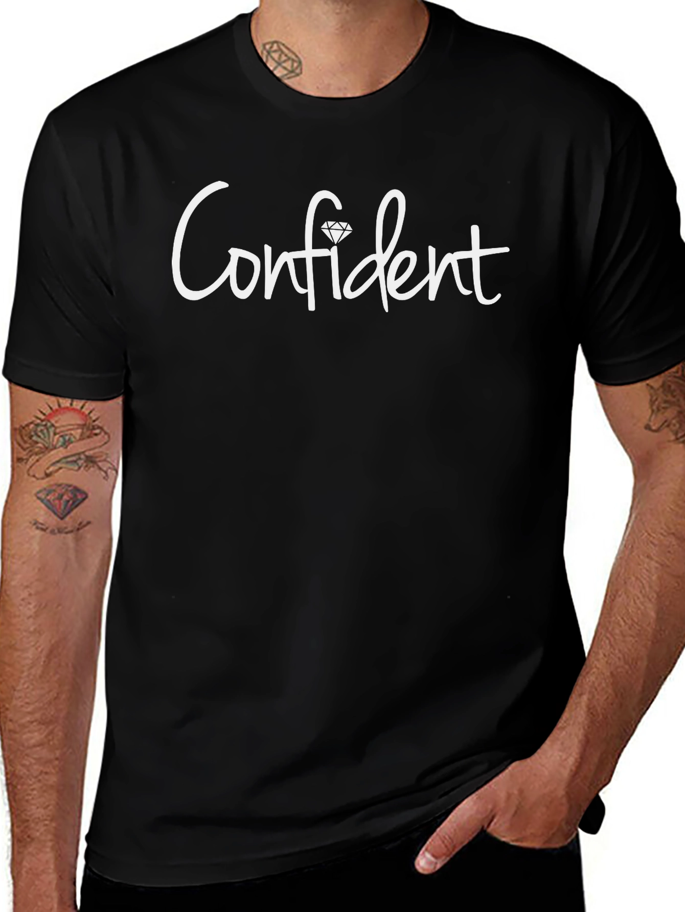 Confident Graphic Tee - Stylish Unisex T-Shirt