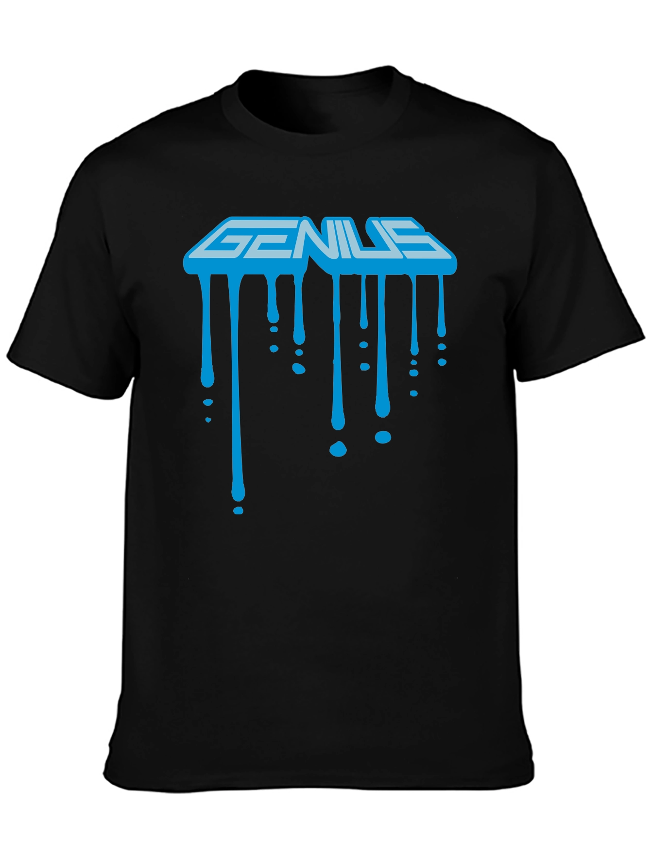 Genius Drip Graphic Tee - Cool & Stylish