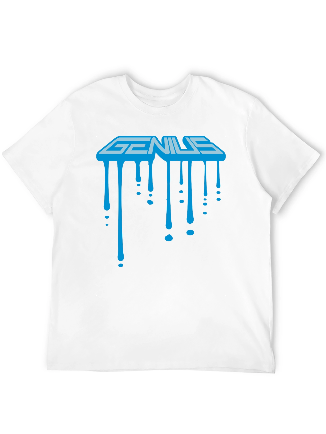 Genius Drip Graphic Tee - Cool & Stylish