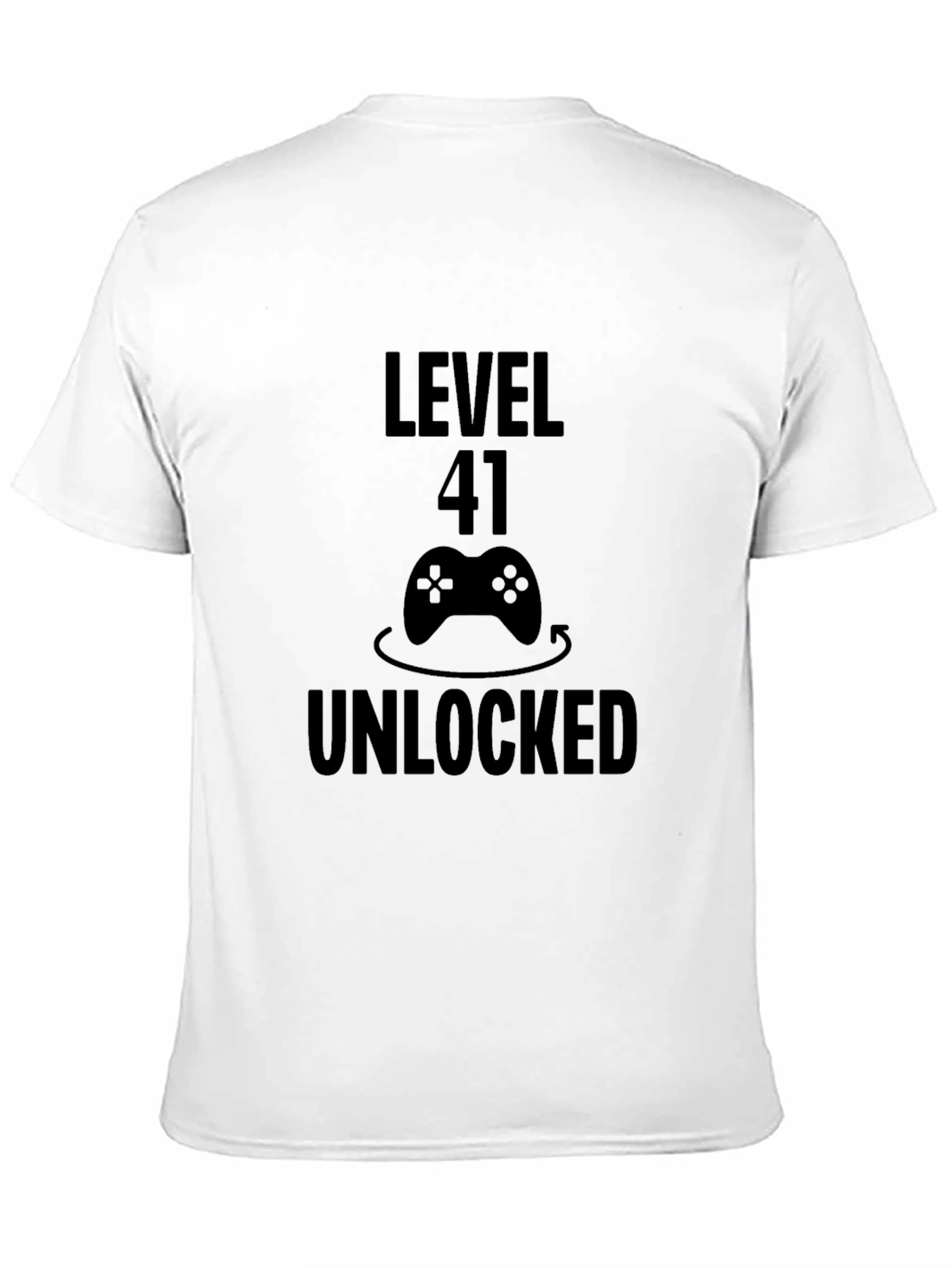 Level 41 Unlocked T-Shirt Gamer Birthday Tee