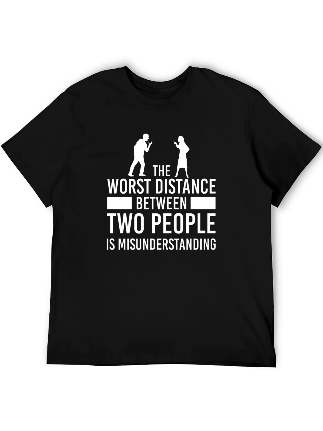 Misunderstanding Distance Graphic Tee - Black