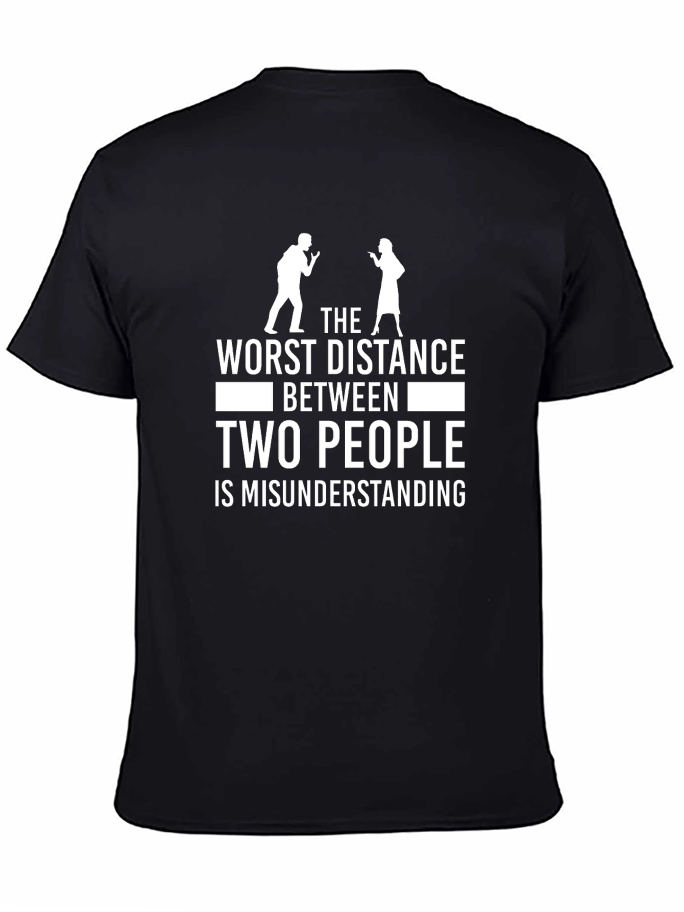 Misunderstanding Distance Graphic Tee - Black