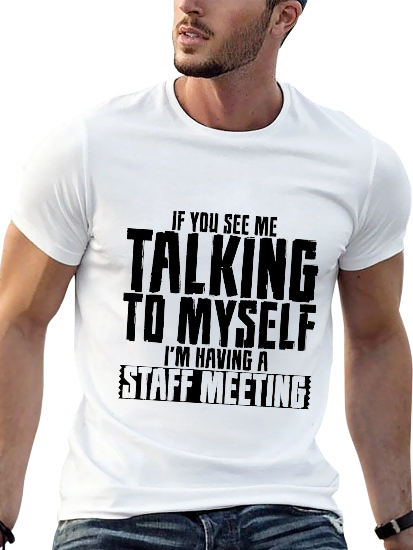 Staff Meeting T-Shirt: Funny Graphic Tee