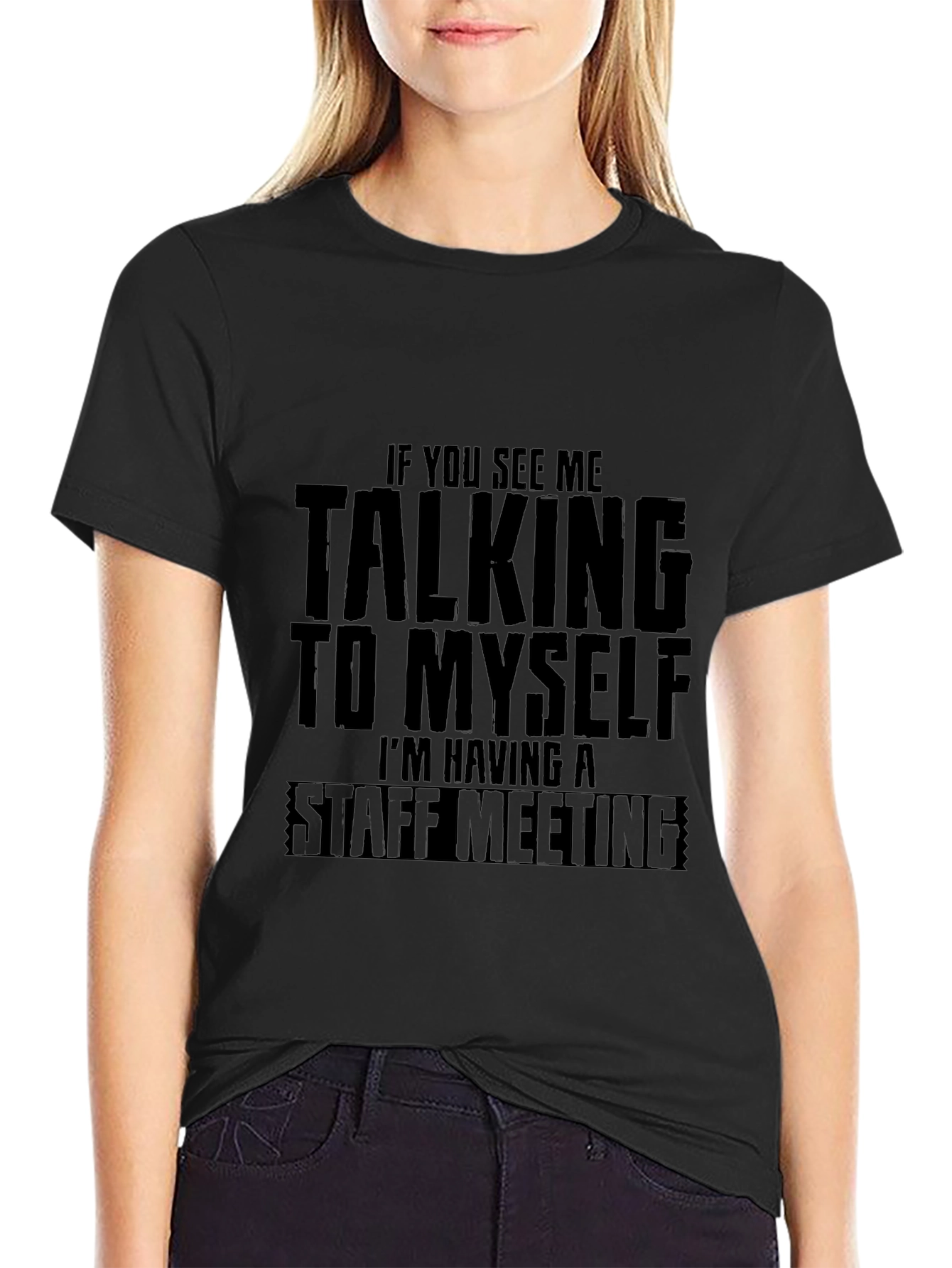 Staff Meeting T-Shirt: Funny Graphic Tee