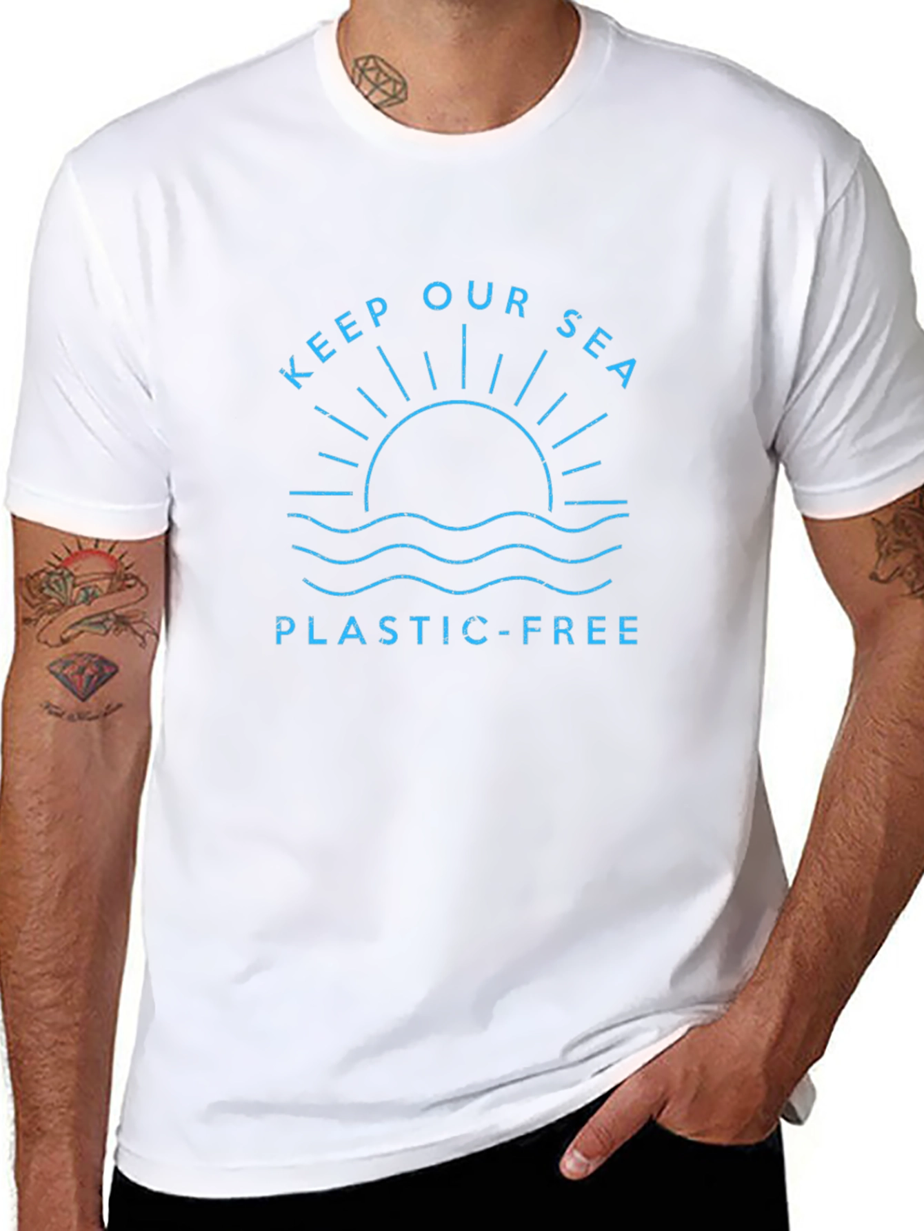 Eco-Friendly Keep Our Sea Plastic-Free T-Shirt