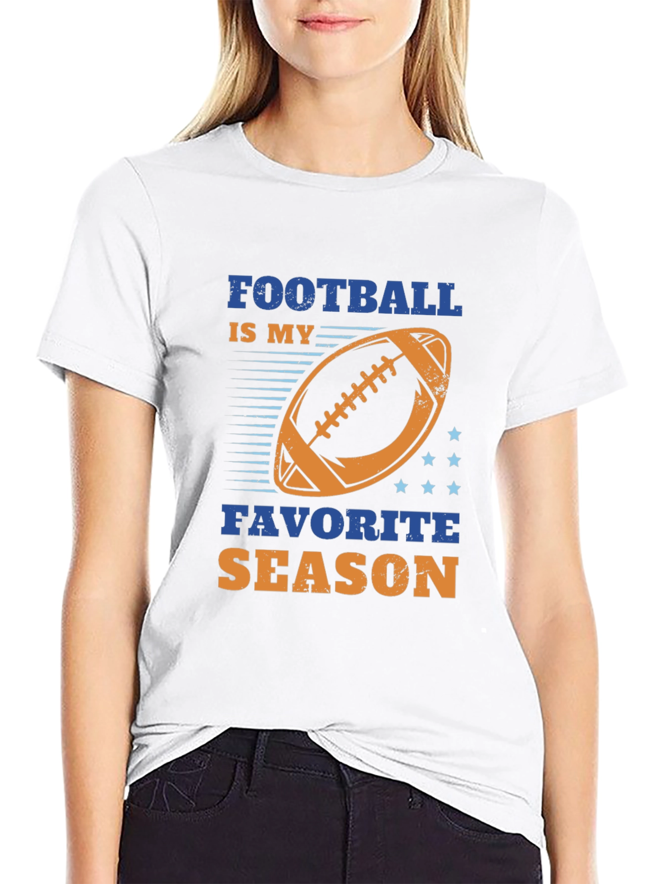 Football is My Favorite Season Graphic T-Shirt