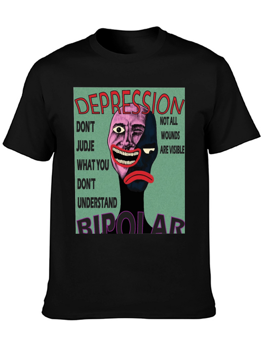 Depression Bipolar T-Shirt Mental Health Tee