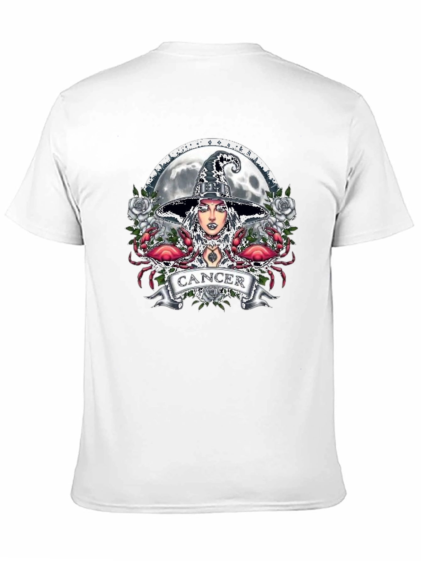 Cancer Zodiac Witch T-Shirt