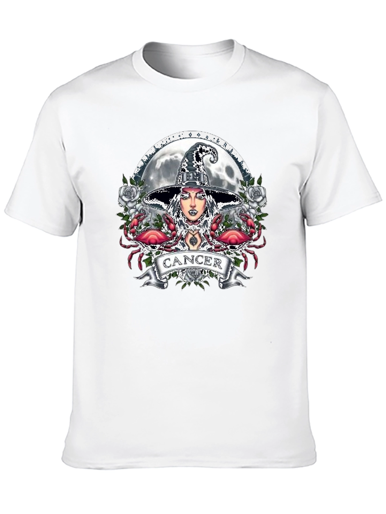 Cancer Zodiac Witch T-Shirt