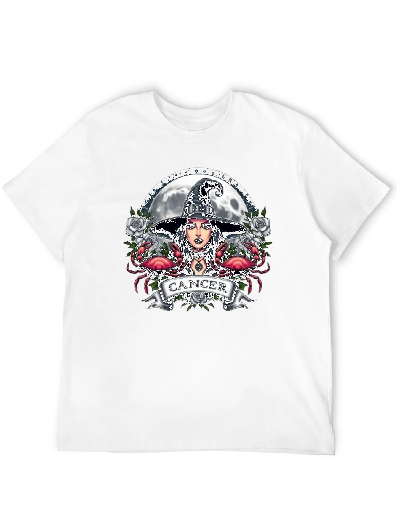 Cancer Zodiac Witch T-Shirt