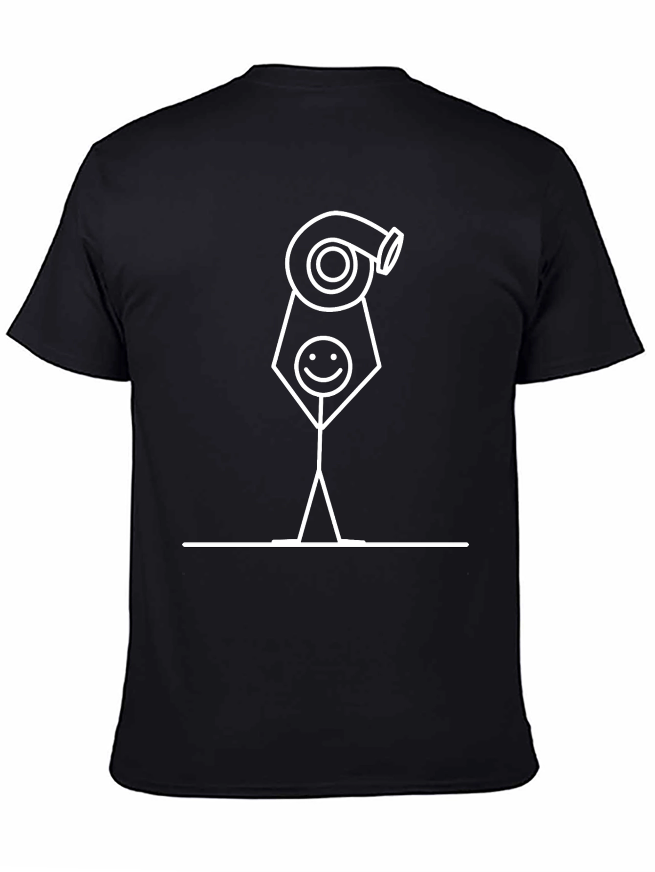 Turbo Stick Figure Graphic Tee
