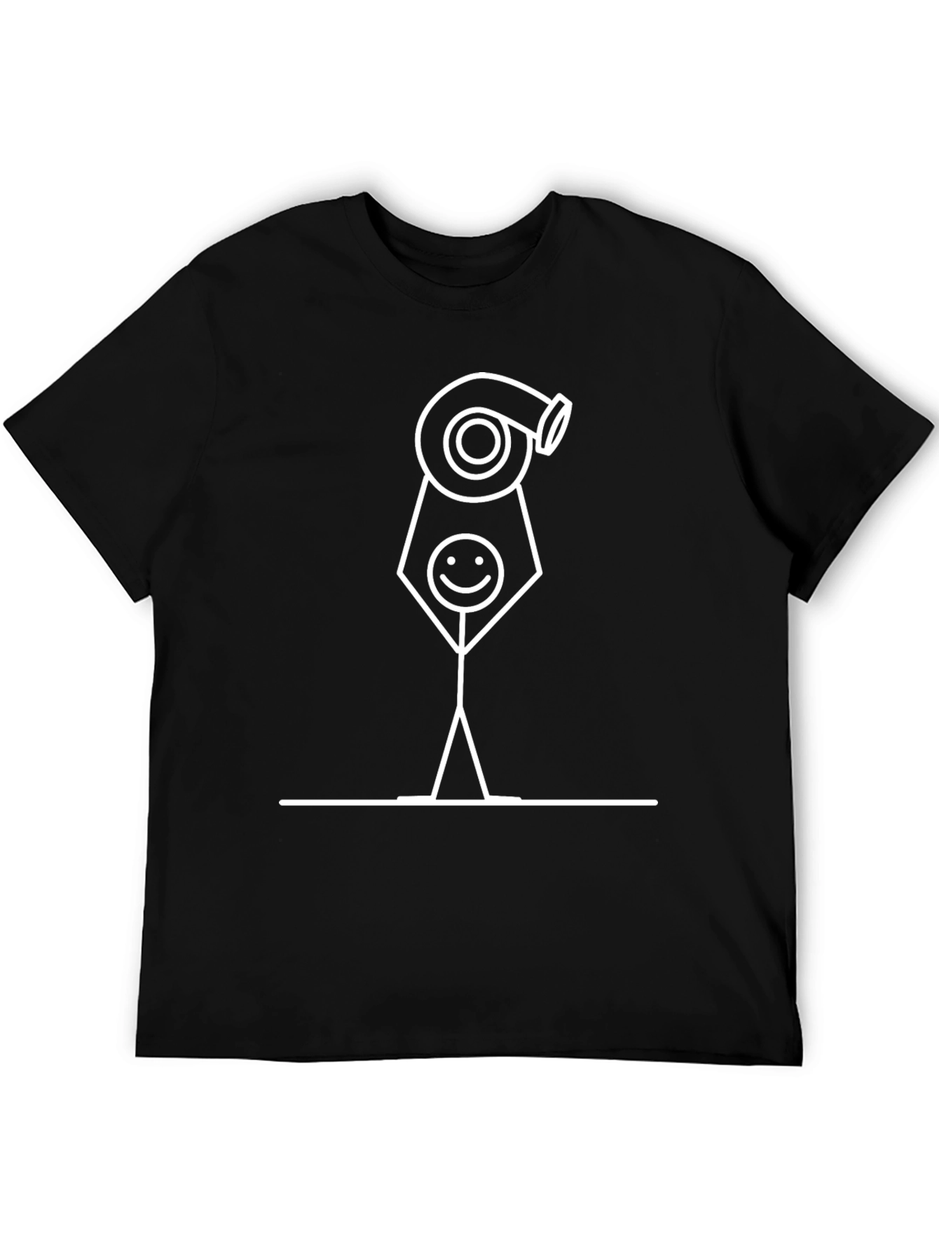 Turbo Stick Figure Graphic Tee