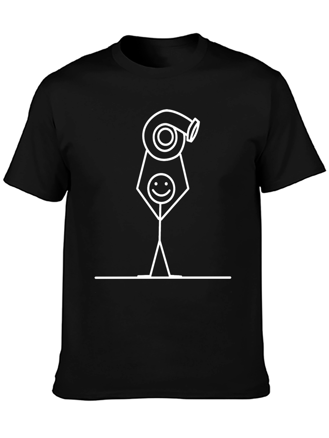 Turbo Stick Figure Graphic Tee