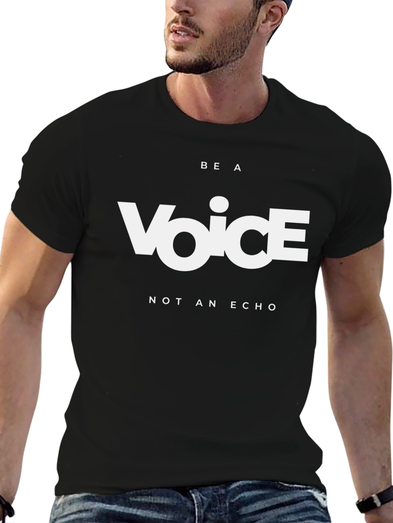 Be A Voice T-Shirt - Inspirational Graphic Tee