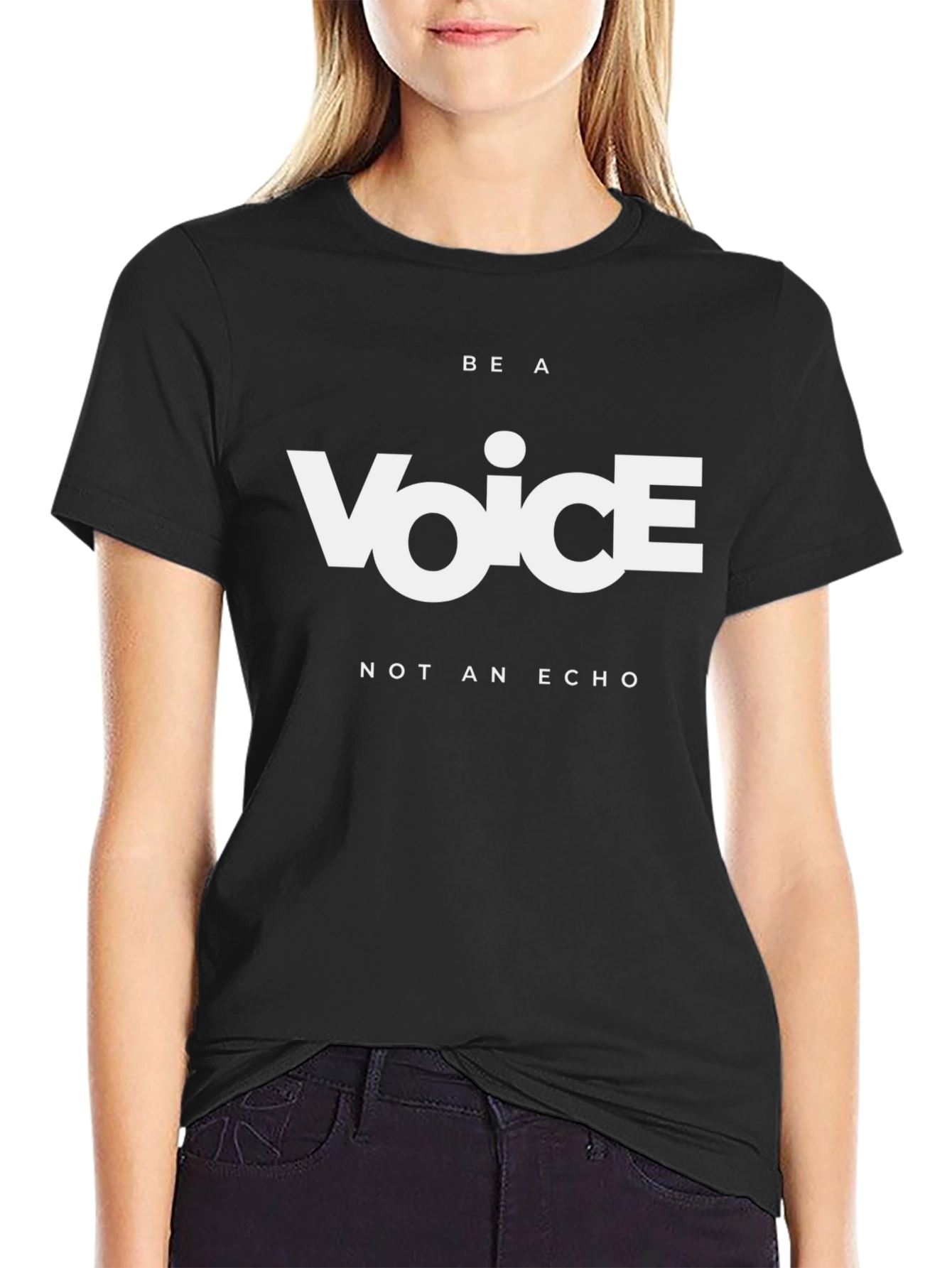 Be A Voice T-Shirt - Inspirational Graphic Tee