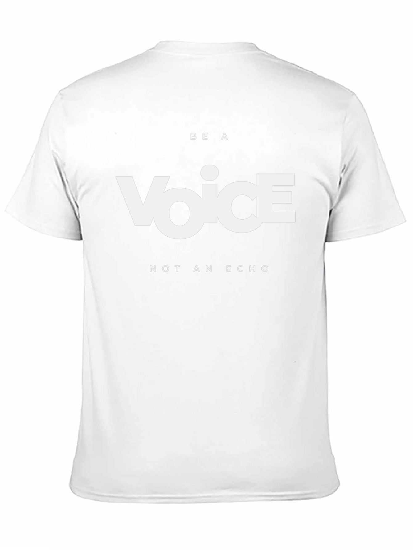 Be A Voice T-Shirt - Inspirational Graphic Tee