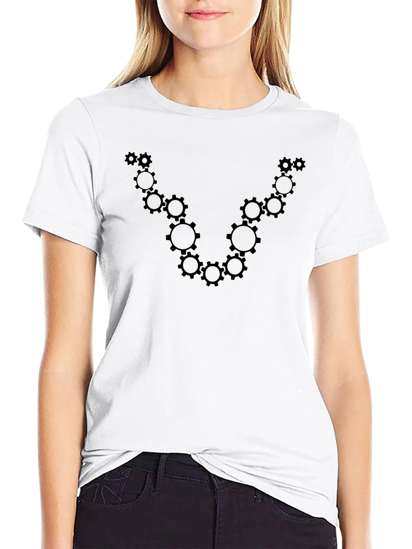 Gear V Graphic Tee - Stylish Mens T-Shirt