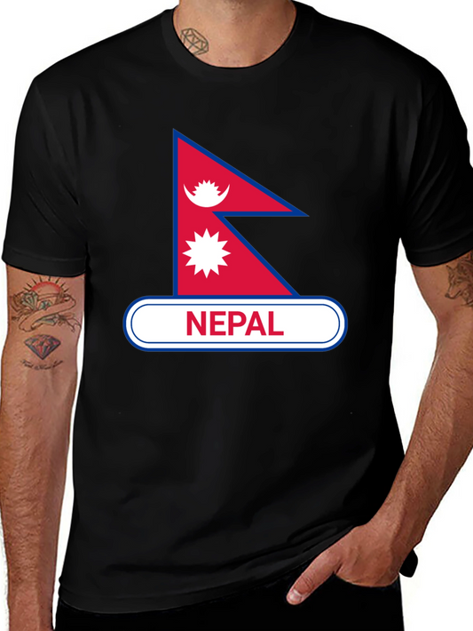 Nepal Flag T-Shirt - Show Your Pride!