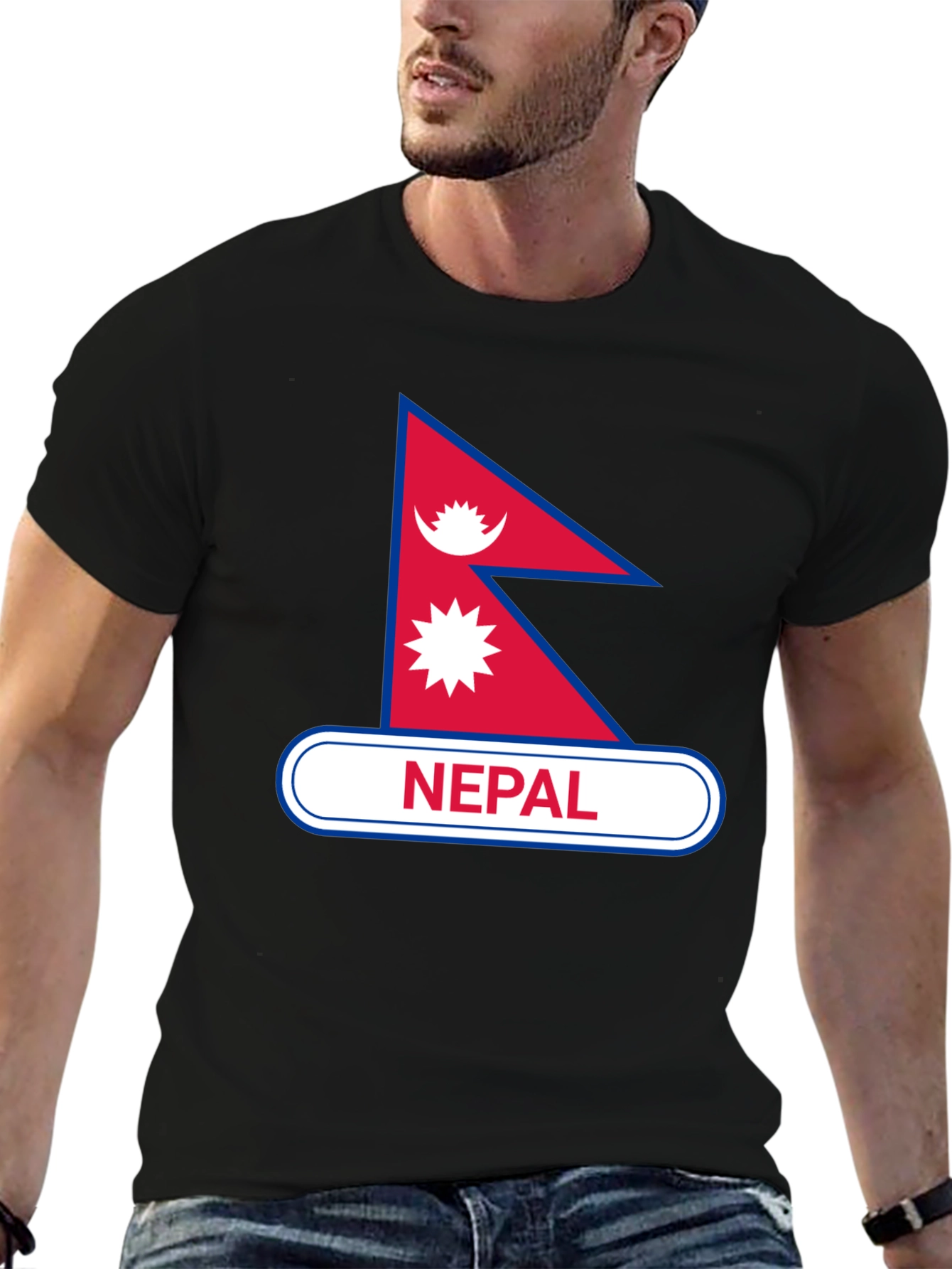 Nepal Flag T-Shirt - Show Your Pride!