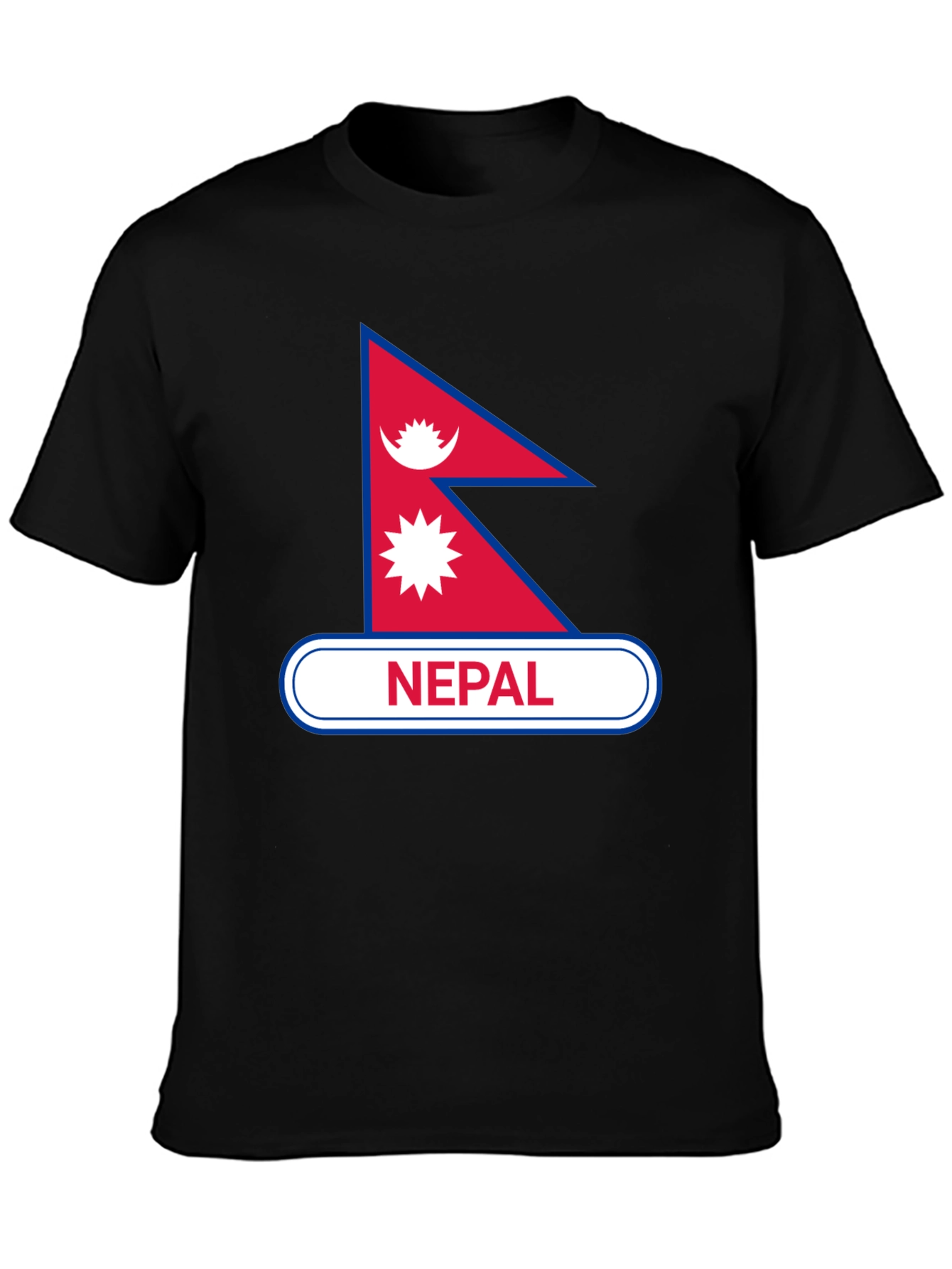 Nepal Flag T-Shirt - Show Your Pride!