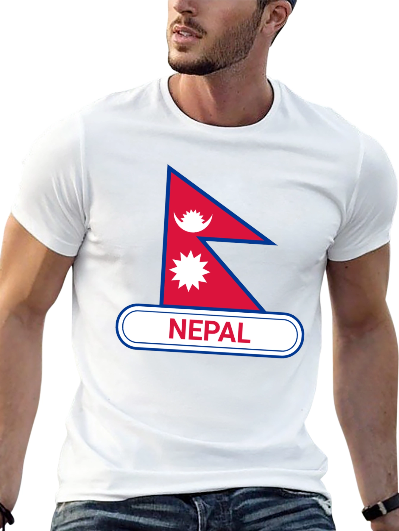 Nepal Flag T-Shirt - Show Your Pride!