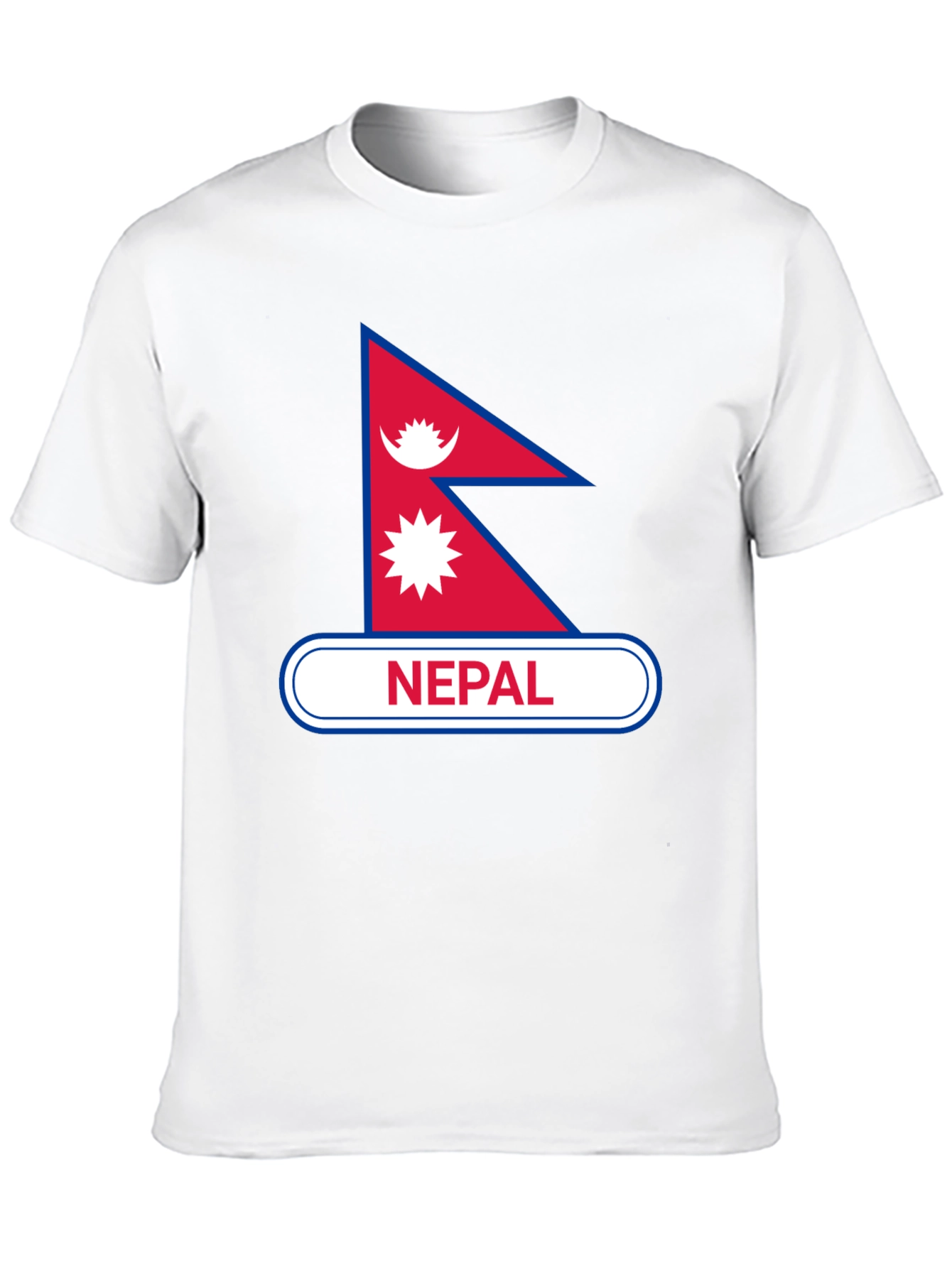 Nepal Flag T-Shirt - Show Your Pride!