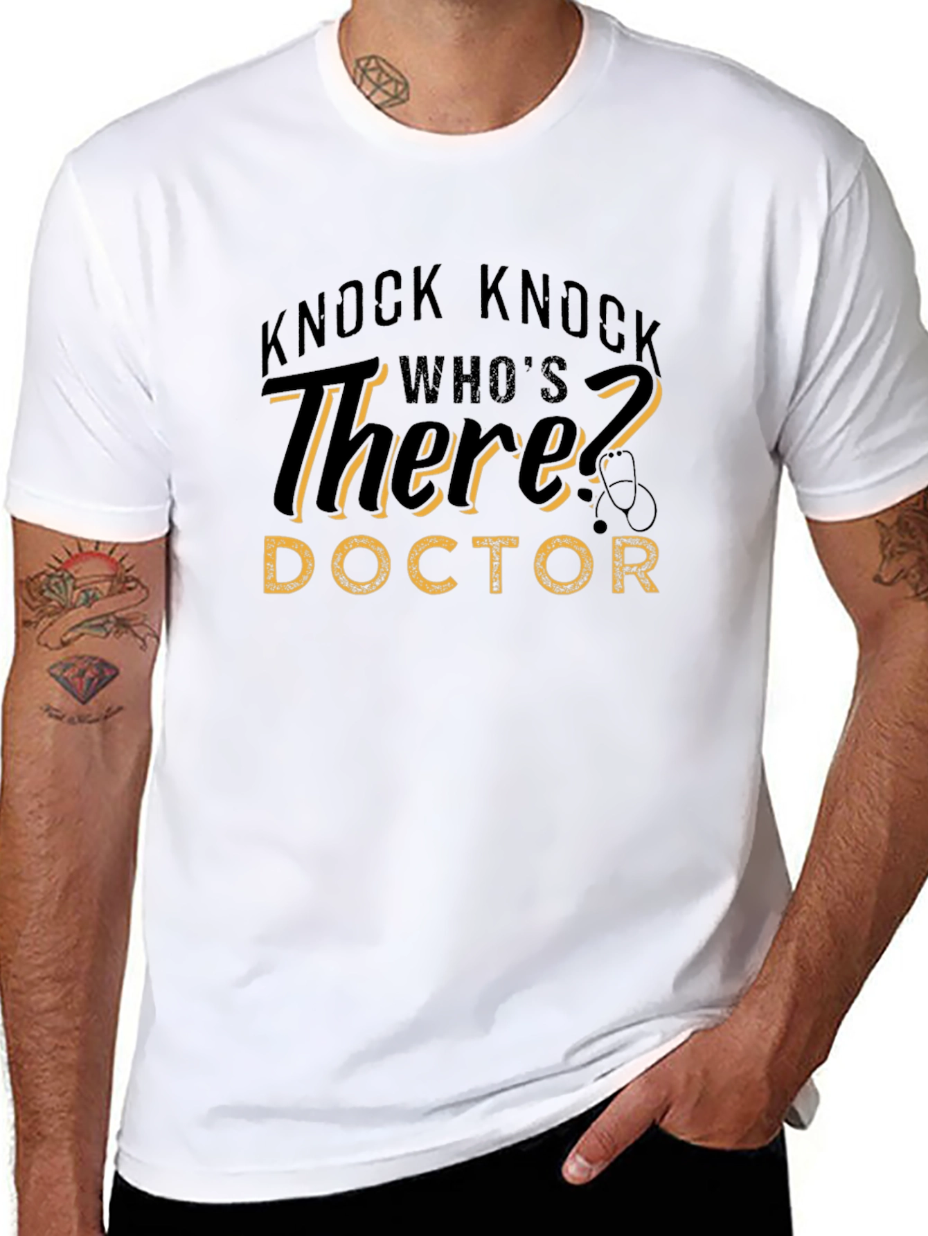 Knock Knock Doctor T-Shirt - Medical Humor