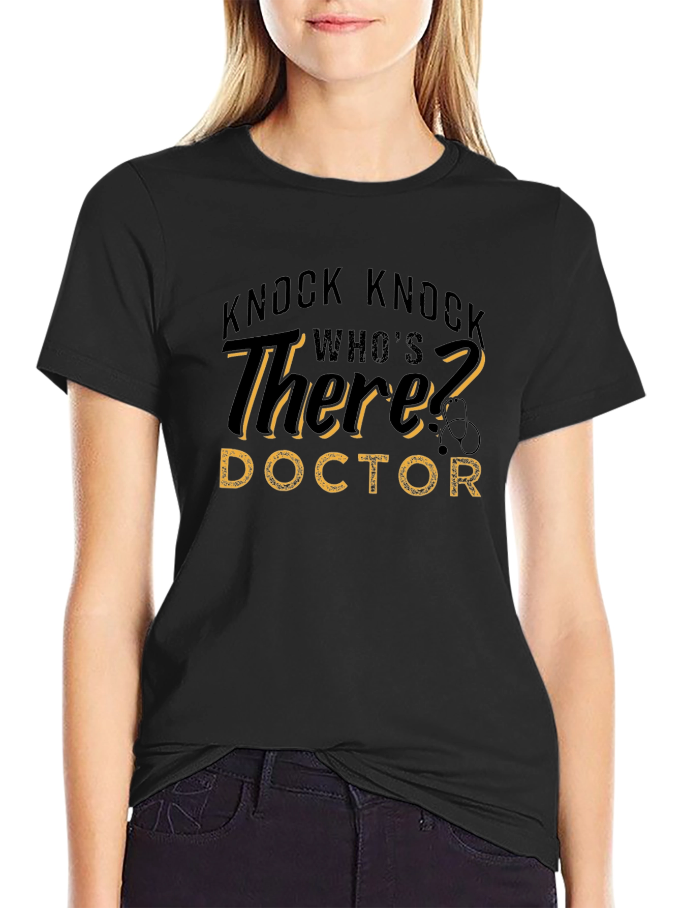 Knock Knock Doctor T-Shirt - Medical Humor