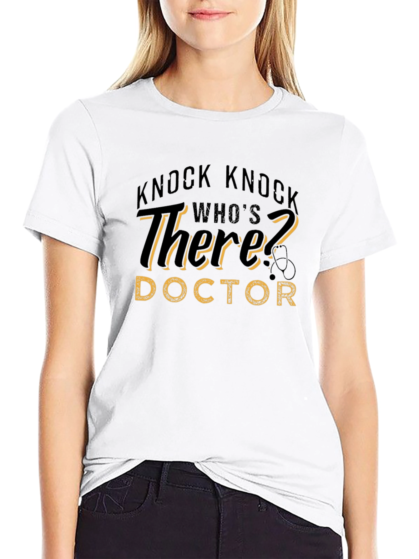 Knock Knock Doctor T-Shirt - Medical Humor