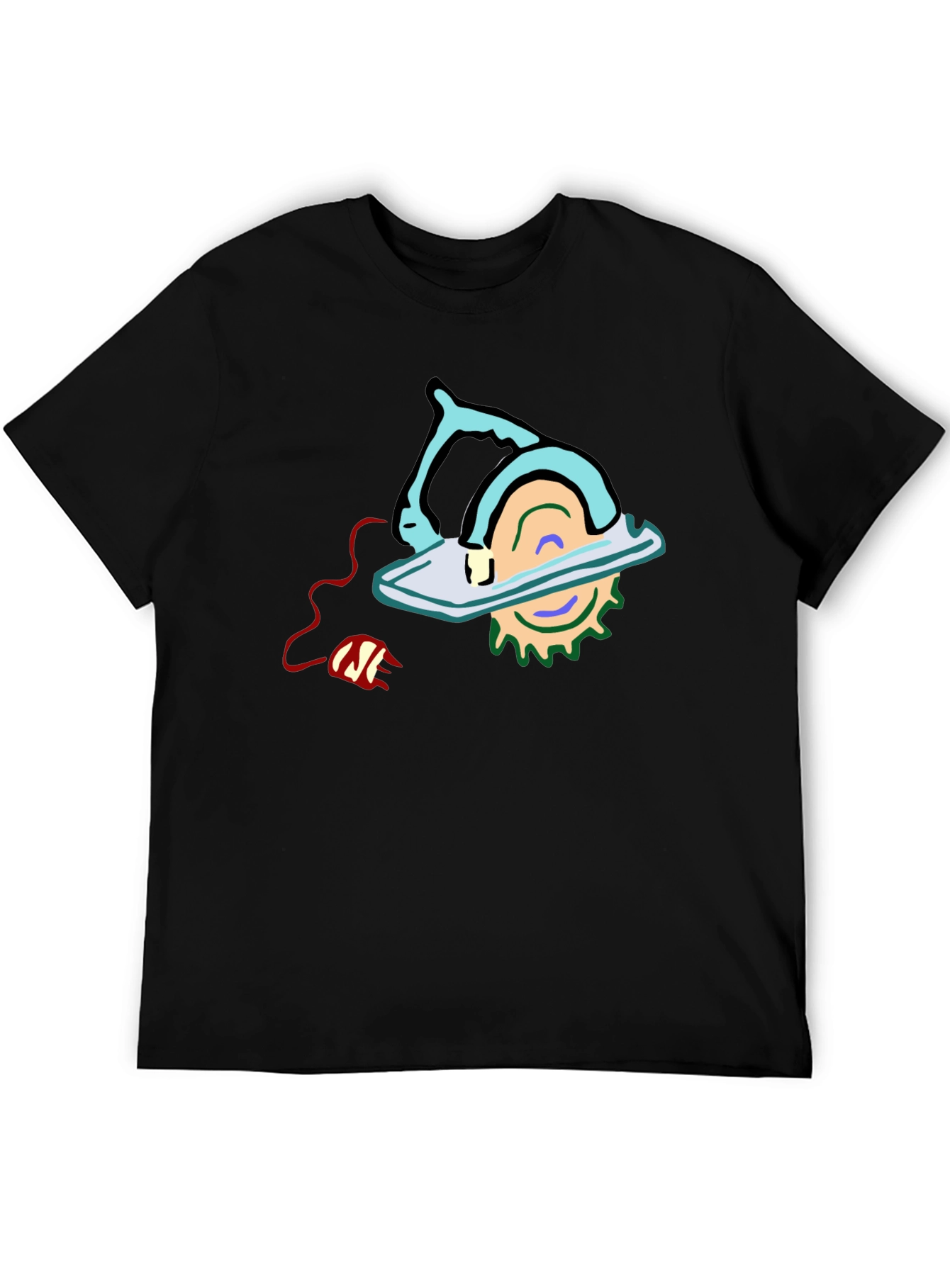 Electric Saw Graphic Tee - Bold & Unique Design
