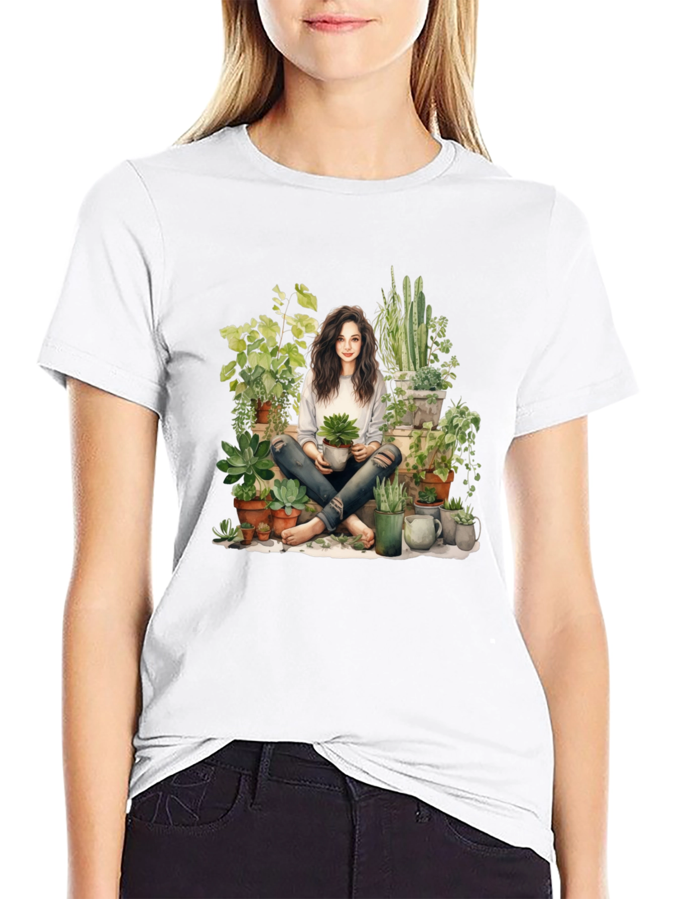 Plant Lady Graphic T-Shirt