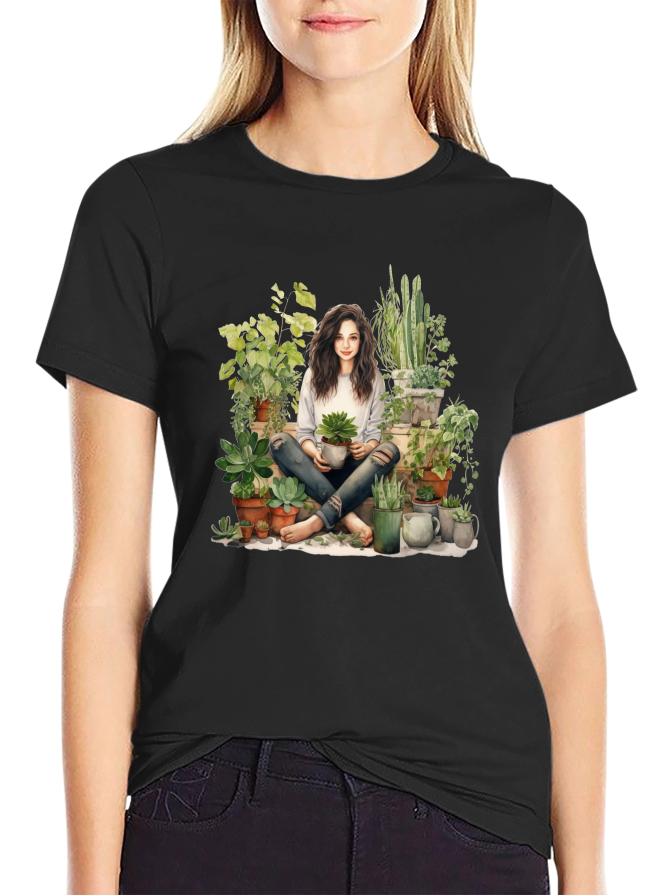 Plant Lady Graphic T-Shirt