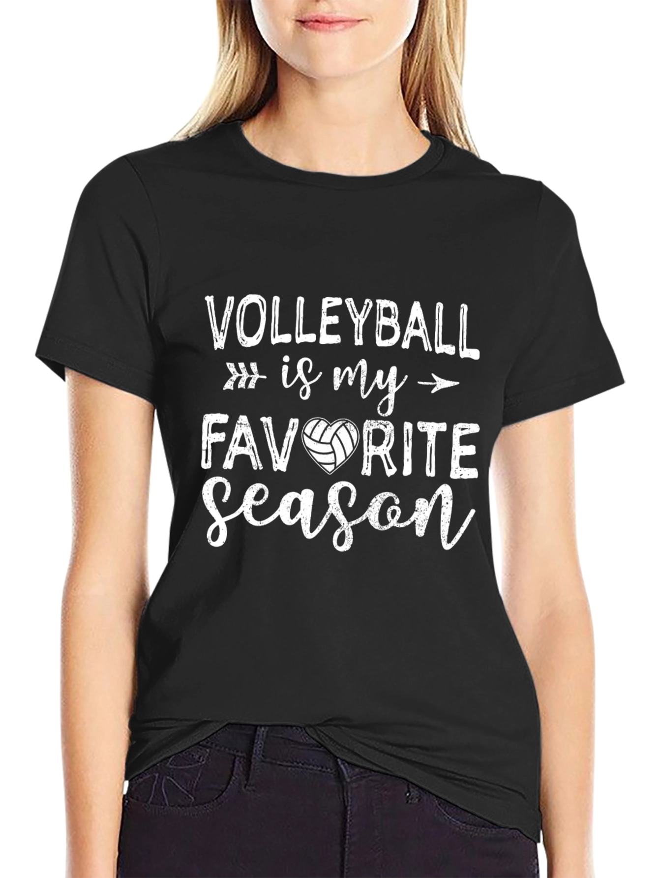 Volleyball Favorite Season Graphic Tee