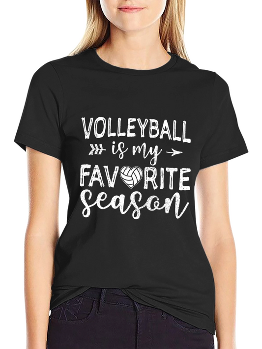 Volleyball Favorite Season Graphic Tee