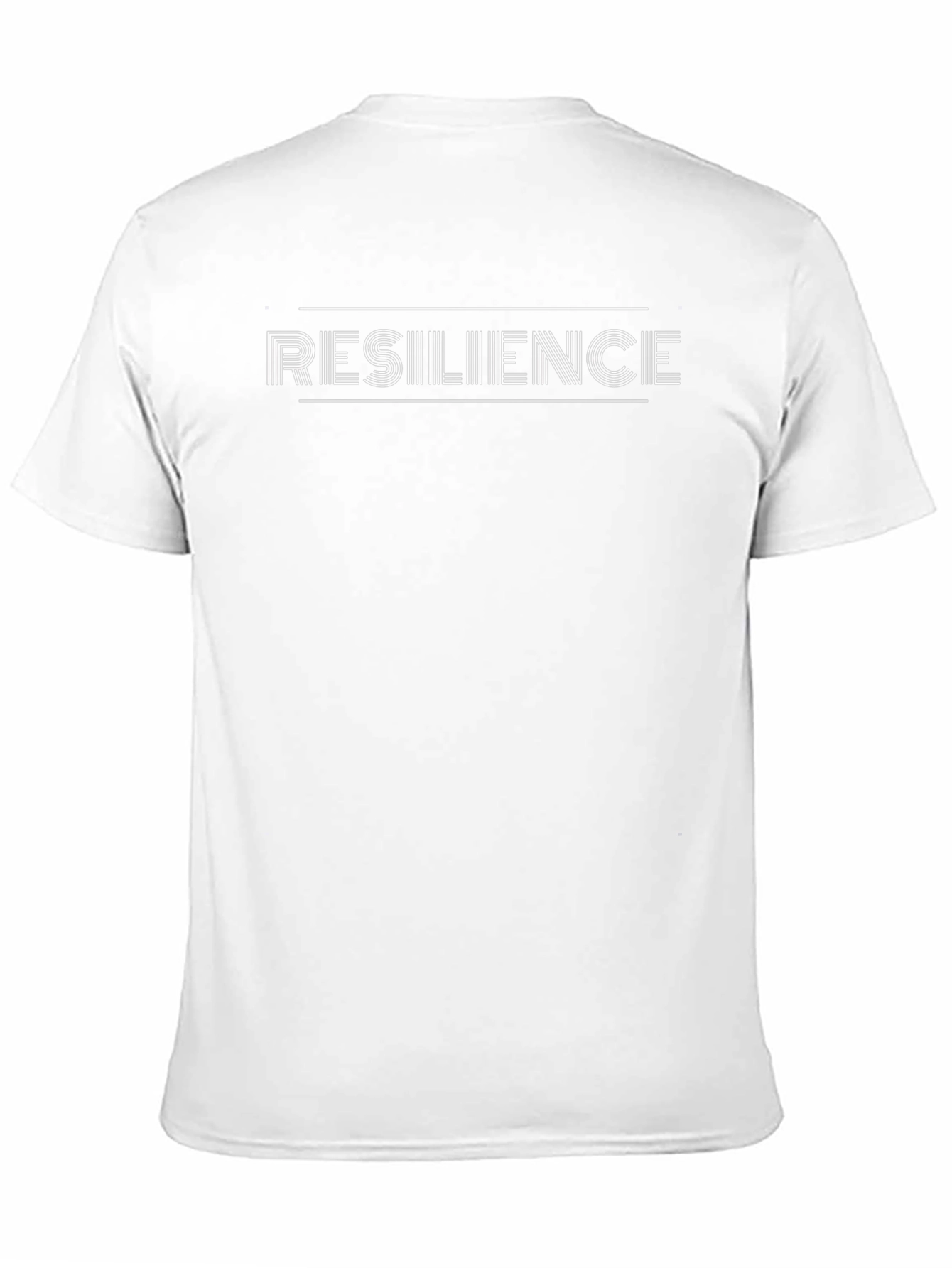 Resilience Graphic T-Shirt - Black Stylish & Strong